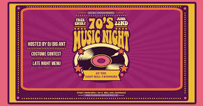 70's Music Night at The East Bell Taphouse!