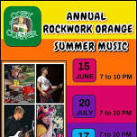 Rockwork Orange Summer Shows ~ Kelly's Cozy Corner