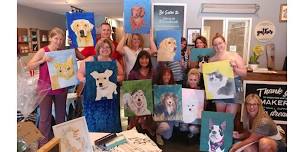 Paint A Portrait Of Your Pet at Logan's Roadhouse (Natomas) with Creatively Carrie!