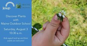 Discover Plants with Maine Outdoor School