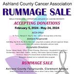 Ashland County Cancer Association Rummage Sale