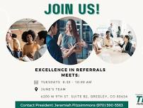 Excellence in Referrals of Greeley - Chapter Meeting