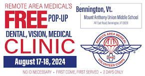 RAM Free Clinic  - Bennington, Vt.