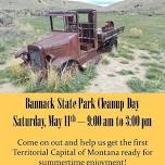 Bannack State Park Cleanup Day