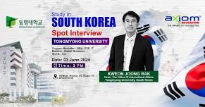 Study in South Korea | Spot Interview | TONGMYONG UNIVERSITY 