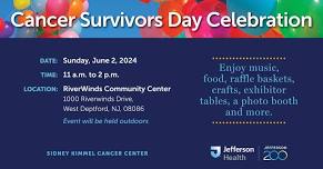 Cancer Survivors Day Celebration with SKCC New Jersey