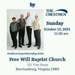 The Crestmen Quartet @ Harrisonburg Free Will Baptist Church