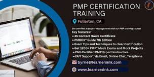4 Day PMP Classroom Training Course in Fullerton  CA,