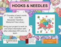 Alexander Hamilton Memorial Free Library - Hooks & Needles