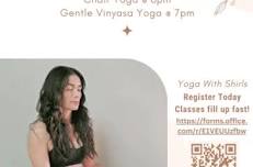Free Chair Yoga and Gentle Vinyasa Yoga Classes
