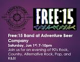 Free: 15 Band at Adventure Beer Company