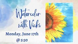 Watercolor with Vicki: