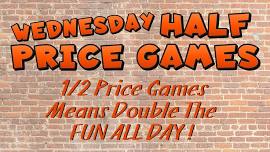 1/2 Priced Games!