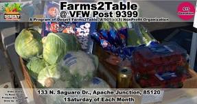 Farms2table @ VFW Post 9399 (Apache Junction)