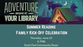 Summer Reading Family Kick-Off Celebration