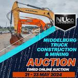 Middelburg Truck, Construction & Mining Auction 21-23 MAY