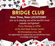 RED BANK: BRIDGE CLUB MEETS AT SENIOR CENTER