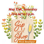 Mother's Day: Shop & Sip