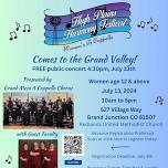 High Plains Harmony Festival -  A Cappella Singing Festival Comes to the Grand Valley!
