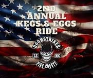 2nd Annual  KEGS AND EGGS RIDE