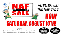 NAF Warehouse Sale