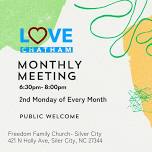 Monthly Meeting -  2nd Monday of Each Month