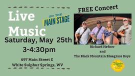FREE concert: Richard Hefner and the Black Mountain Bluegrass Boys