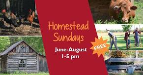 Homestead Sundays ~ June-August
