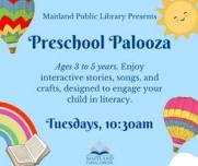 Maitland Public Library Preschool Palooza
