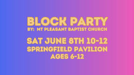 Block Party at the Springfield Pavilion by MPBC