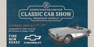 Downtown Arlington Classic Car Show Registration