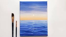 An Introduction to Acrylic Painting  Workshop-ocean waves