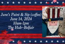 Paint & Sip (coffee) at The HUB
