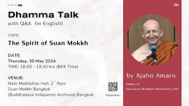 Dhamma Talk with Q&A (in English)  by Ajahn Amaro