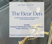 Bear Den (Spring 2024 Hours)