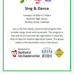 Sing & Dance with South Berkshire Kids  — Bushnell-Sage Library