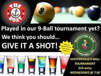 Wednesday Night Hooterville 9-Ball Pool Tournament