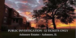 October 12  2024 -  Saturday Public Investigation,