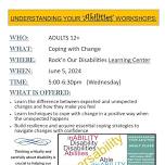 Coping with Change Workshop, for Ages 12 and Older