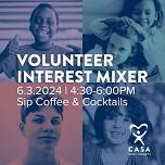 Volunteer Interest Mixer