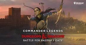 Magic the Gathering: Battle for Baldur's Gate-50th Anniversary Edition Commander Draft Round Two