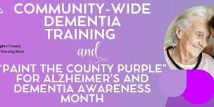 FREE Community-wide Dementia Awareness Training