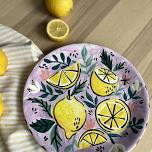 Zesty Lemons Plate