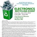 Monson Electronics Recycling Event