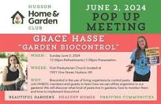Pop-up Event - Grace Hasse on Garden Biocontrol