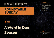 Roundtable Sunday | Sunday, December 01, 2024