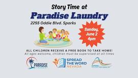 Story Time at Paradise Laundry