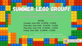 Summer Lego Group: Session 3!