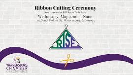 Ribbon Cutting- RISE Racks
