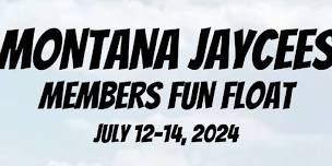 Montana Jaycees Members Boat Float